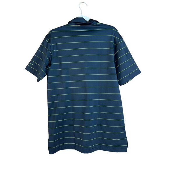 Dunning Golf Men's Stripe Jersey Polo Shirt - Picture 2 of 6